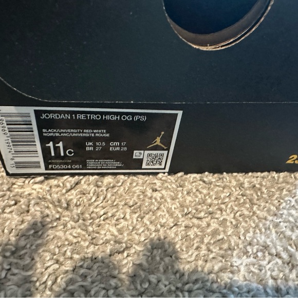 Jordan 1 retro high OG - Toddler - Picture 6 of 6
